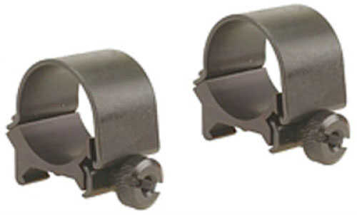 Click to see larger image. Weaver Detachable Top Mount Rings 1" Low, Matte Black 49040