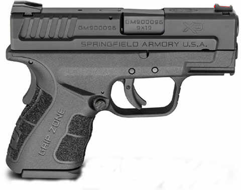 Springfield Armory Mod 2 SC 40 S&W 3'' Barrel Black Frame Semi-Automatic Pistol