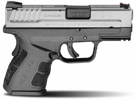 Springfield Armory XD Mod2.0 45 ACP 3.3" Barrel Two-Tone Subcompact With XD Gear 10 Round Semi Automatic Pistol XDG9845SSP