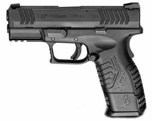 Springfield Armory Semi Auto Pistol XDM Compact 40 S&W 3.8" Barrel Black Polmer Frame Melonite Finish Essentials Package 2 -16 Round Mags