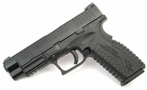 Click to see larger image. Springfield Armory Pistol XDM 40 S&W 5.25" Barrel Black Frame Competition Essentials Semi-Automatic