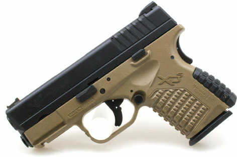 Click to see larger image. Springfield Armory XDS Semi Automatic Pistol 45 ACP 3.3" Barrel 5 Round Capacity FDE Finish