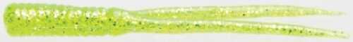 Zoom Lures Split-Tail Trailers 4in 20/bag Chartreuse Glitter Md#: 008-047