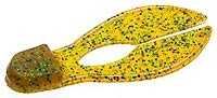 Zoom Lures Super Chunk 3.5in 5/bag Rootbeer Pepper Green Md#: 037-097