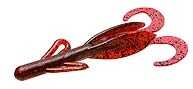 Zoom Lures Brush Hogs 6in 8/bag Red Bug Md#: 022-021