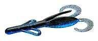 Zoom Lures Baby Brush Hog 5.5in 12/bag Black Sapphire Md#: 042-100