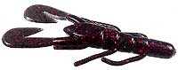 Zoom Lures Ultra-Vibe Speed Craw 3in 12/bag Black Red Glitter Md#: 080-001