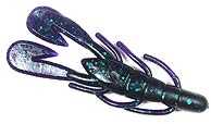 Zoom Lures Ultra-Vibe Speed Craw 3in 12/bag Junebug Md#: 080-005