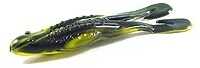Zoom Lures Horny Toad 4.25in 5/pk Black Yellowl Swirl Md#: 083-197