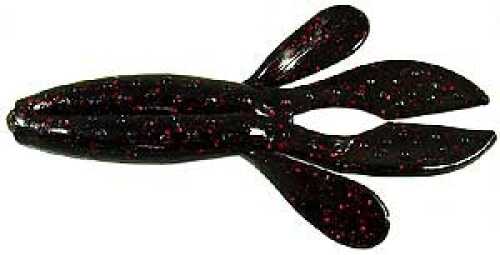 Zoom Lures Z-Hog 8/bag Black Red Glitter Md#: 119-001