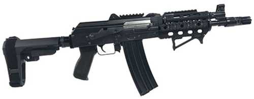 Zastava Arms Semi-auto Tactical Rifle .223 Remington 10" Barrel 1-30Rd Mag SBA-3 Brace Black Finish