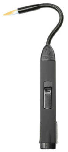 Zippo Flexible Neck Utility Lighter Unfilled - Rubberized Flat Black allows you to choose the angle 121321