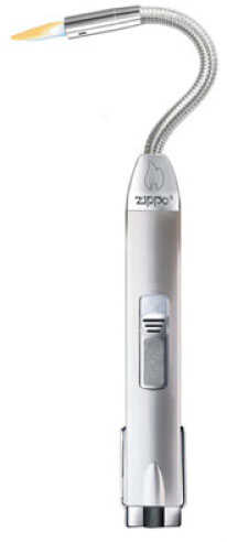Zippo Flexible Neck Utility Lighter Unfilled - Satin Silver allows you to choose the angle need 121351