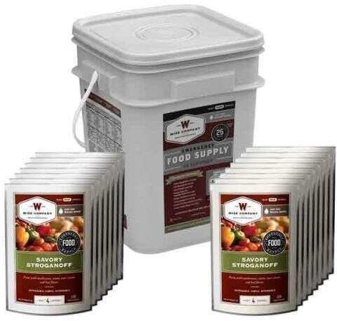 Wise Foods ENTREE Only Kit 60 Serving Black Bucket
