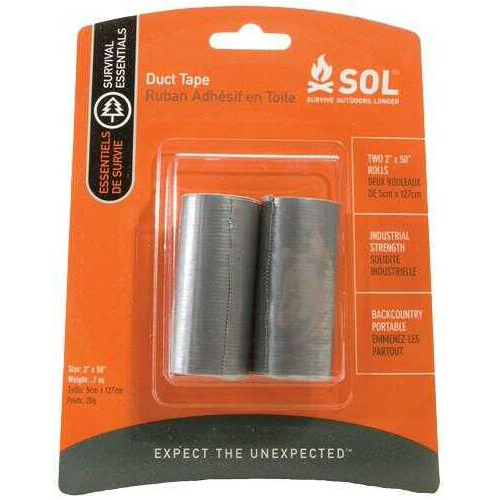 Survive Outdoors Longer / Tender Corp AMK Sol Duct Tape 2 Pack 2"X50" ROLLS-img-0