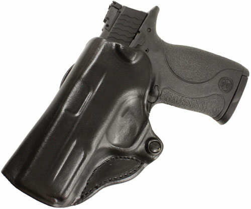 Desantis Mini Scabbard Holster Lh Owb Leather Sig P365 Black