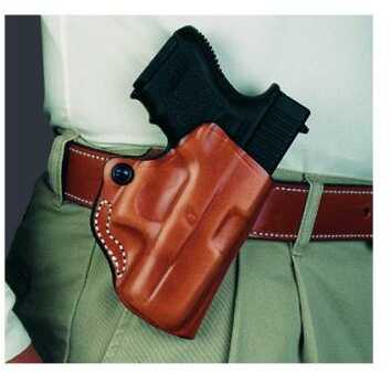 Mini Scabbard Right Hand Holster for Glock 17 in Tan