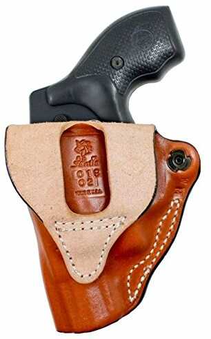 DESANTIS Mini Scabbard Holster LH OWB Leather Sig P365 Tan