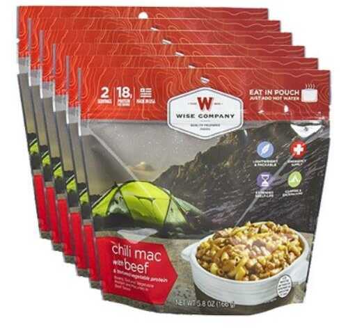 Wise Foods Chili Mac W/Beef Case Of 6