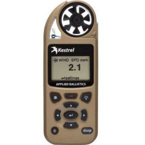 Kestrel 5700 Elite Meter with Applied Ballistics and LiNK (Flat Dark Earth): 0857ALFDE