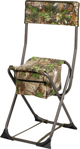 HUNTERS SPECIALTIES Dove Stool Folding W/Back Realtree Edge