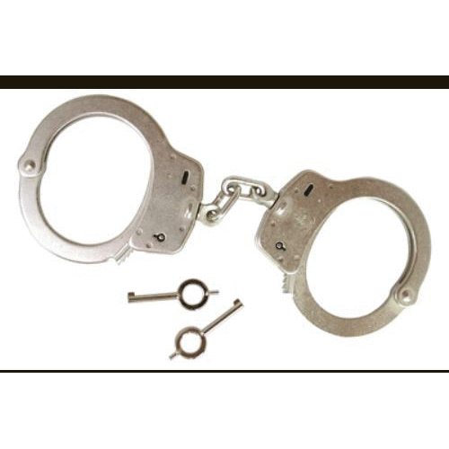 Smith & Wesson LE 350103 100 Handcuffs Nickel