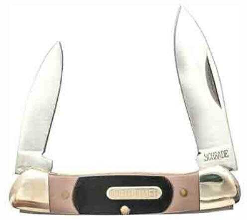 Schrade Knife Minuteman 2-Blade 2" Stainless DELRIN