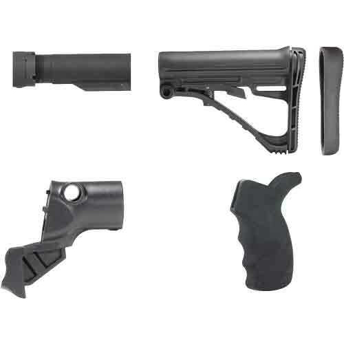 TACSTAR COLLAPSABLE Stock Kit Mossberg 500 12 Gauge Black Poly