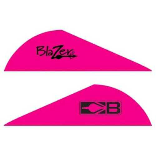 Bohning Archery Blazer VANES 2" Solid Hot Pink 36Pk