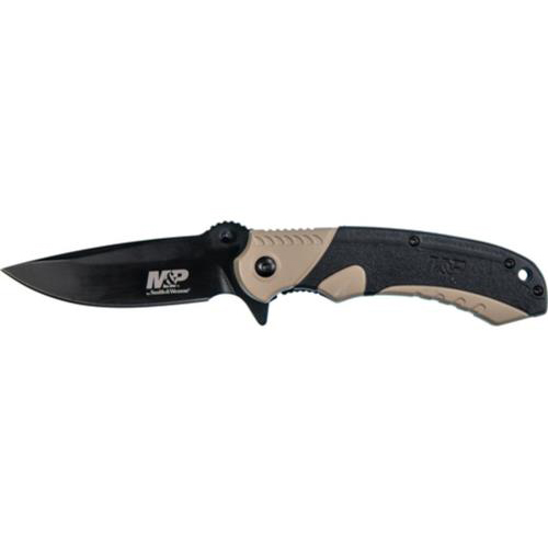 S&W Knife M&P M2.0 Ultra Glide 2.75" Folding Blade Black/FDE-img-0