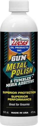 Lucas Oil Products, Inc. Gun Metal Polish 16 Oz. (Case of 12) - 15.5 lbs