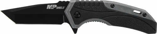 S&W Knife M&P Shield 2.8" Tanto Spring Assist Black