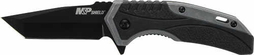 Click to see larger image. S&W Knife M&P Shield 2.8" Tanto Spring Assist Black