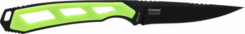 Schrade Knife Isolate Caper Fixed 3" Aus-10 Black/green