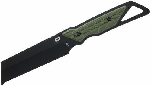 Schrade Knife Outback Cleaver Fixed 3.6" Black/green