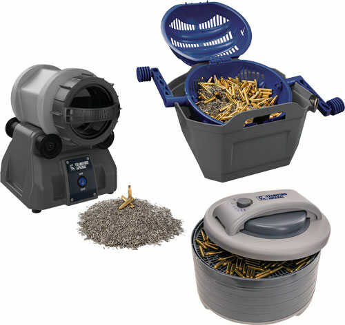 Click to see larger image. Frankford Arsenal Rotary Tumbler Lite Professional Kit