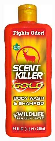Wildlife Research WRC Body Wash & Shampoo Scent Killer Gold 24Fl Oz Squeeze