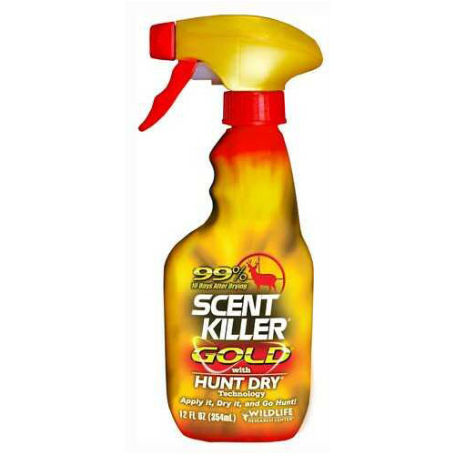 Wildlife Research WRC Scent Elimination Spray Killer Gold 12Fl Oz