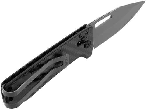SOG Knife Ultra XR Carbon Fiber 2.8" PLN Edge Graphite