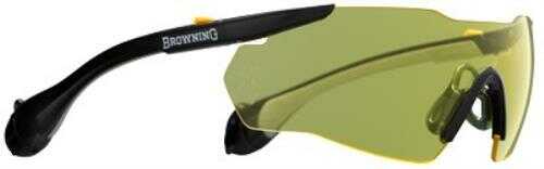 Browning Sound Shield Shooting Glasses Yellow W/Ear Plugs