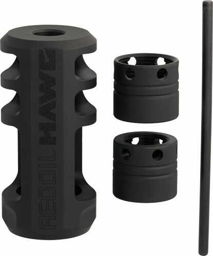 BG Recoil HAWG Muzzle Break Matte Black W/2 COLLARS & Tool