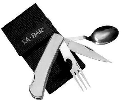 Ka-Bar Hobo Fork/Knife/Spoon W/Sheath