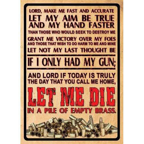 Rivers Edge Products Sign 12"X17" "LORDS Prayer"