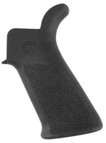 Hogue AR-15 Beavertail Grip No Finger GROOVES Black-img-0