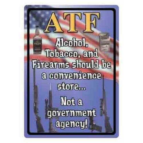 Rivers Edge Products Sign 11" X 16" ATF Tin