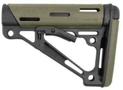 Click to see larger image. Hogue AR-15 Collapsible Stock OD Green Rubber Commercial