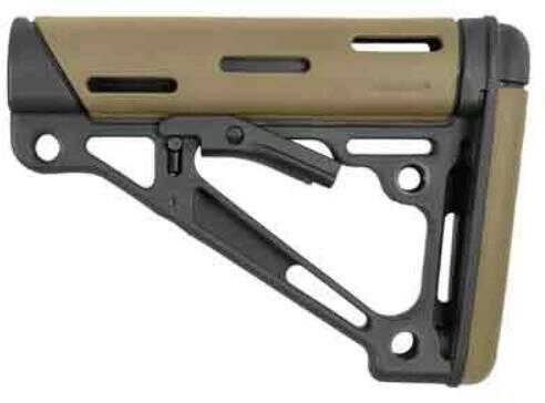 Click to see larger image. Hogue AR-15 Collapsible Stock Flat Dark Earth Rubber MILSPEC