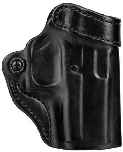 DESANTIS Criss-Cross Holster OWB RH Leather S/A Hellcat Black