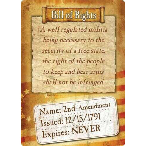 Rivers Edge Products Sign 12"X17" "Bill Of Rights"