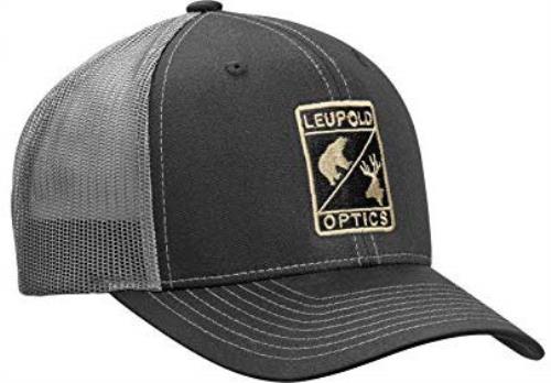 Leupold Hat Trucker "Leupold Optics" Mesh Black/Charcoal Os
